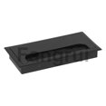 thumbnail image 2 of For Office Desk Threading Box Table Wire Hole Cover Plate 80x160 Black, 2 of 5