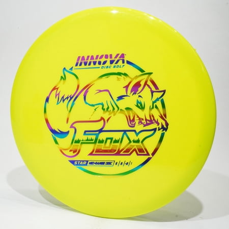 Innova Star Fox Disc Golf Midrange Disc Pick Color/Weight [May Vary from Image]