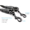thumbnail image 2 of Durable Dog Leash, Strongest 1/2 Inch Diameter Rock Climbing Rope Leash with Comfortable Padded Handle and Reflective Threads, Heavy Duty Braided Leash for Small Medium Large Dogs?5 FT? A, 2 of 6