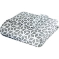 thumbnail image 4 of Chic Home Lovey 2-Piece Reversible Geometric Duvet Cover Set, Twin, Grey, 4 of 4
