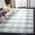 thumbnail image 4 of Safavieh Dhurries Blue Contemporary Rug - Square 7', 4 of 5