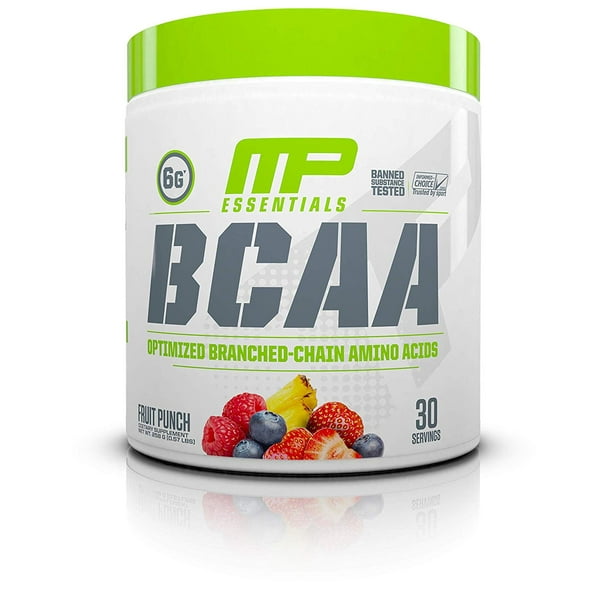 MP Essentials BCAA Powder, 6 Grams of BCAA Amino Acids