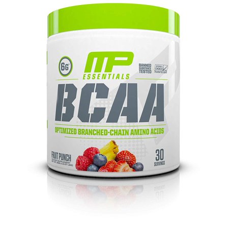 MP Essentials BCAA Powder, 6 Grams of BCAA Amino Acids, Post-Workout Recovery Drink for Muscle Recovery and Muscle Building, Valine Powder,.., By Muscle