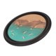 thumbnail image 5 of Plato de té empapado en seco Estilo chino Aleación de bambú Nogal Bandeja de té creativa que absorbe el agua para preparar té para beber Redondo, 5 of 10