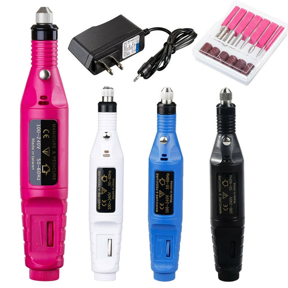 Electric Nail Drill, Acrylic Nail Tools, Professional Portable Finger Toe Nail Care, Nail File