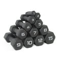 thumbnail image 2 of CAP Barbell, 1lb Black Neoprene Dumbbell, Single, 2 of 9