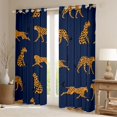thumbnail image 2 of Castle Fairy Wildlife Blackout Curtains Set of 2 (52x84 Each),Animal Window Curtains, 2 of 6