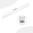 thumbnail image 2 of Uxcell Rigid Round Pipe 8mm ID 10mm OD 9" Length White High Impact, 2 of 6