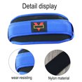 thumbnail image 3 of Cinturón para hombres y mujeres, soporte de espalda para culturismo y fitness para entrenamiento cruzado, sentadillas, 3 of 5