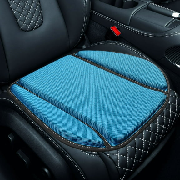 Kchsji Gel Honeycomb Car Seat Cushion Ventilated Cooling Pad Ergonomic Hip Support Breathable Comfort Adjustable Non-Slip Cushion for Driving Office Travel SUV Vehicle Seat Accessories