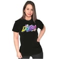 thumbnail image 4 of XOMG POP Dallas Panda Rock Star Women's T Shirt Ladies Tee Brisco Brands X, 4 of 5