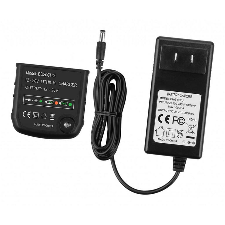 Replacement Power Tool Battery Charger For Black Decker 12v 14.4v