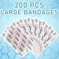 thumbnail image 3 of EcoNesxp Roll Non Woven Covering Roll Elastic Tape Non Woven Adhesive Bandage Breathable Bandage Tape Adhesive Wrap Bandage Protective Elastic Bandage Roll Film 94 Yards 4 Inch, 3 of 5