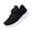Black, variant on Willtoo Boys Girls Fashion Breathable Running Shoes Hook and Loop Casual Outdoor Sneakers Walking Shoes for Kids
