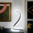 thumbnail image 4 of Modern Stylish Spiral LED Table Lamp with Touch Controller, Nightstand Lamp Desk lamp for Bedroom, Office, Living Room, 4 of 7