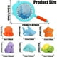 thumbnail image 3 of Juego de juguetes de baño, bañera de juguete, juguete de baño para bebé, juego de ducha, juguete acuático para niños con red de pesca, juguete de baño interactivo entre padres e hi Regalo de navidad, 3 of 7