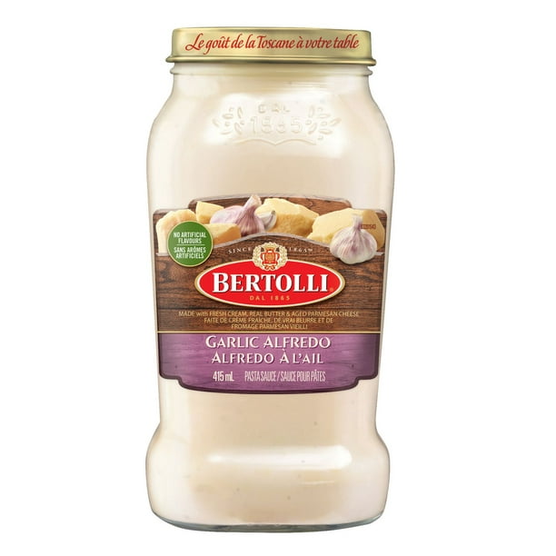 Bertolli Alfredo A L'ail sauce pour pates 415ml