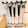 thumbnail image 2 of Sanrio Kuromi Racquet Handle Cover Anime Figure Cute Kawaii Cinnamoroll Mymelody Girl Badminton Racket Birthday Gift, 2 of 5