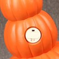 thumbnail image 3 of Happydeer Halloween Pumpkin Lamp Spooky Light Up Pumpkin Figurine Glowing Decorative Pumpkin with LED Light for Haunted House Halloween Home Garden Decor (Type I), 3 of 7