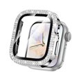 thumbnail image 1 of wonima44 41mm Bling Case Compatible for Apple Watch Series 9/8/7 Screen Protector 41 mm for Women, Glitter Diamond Rhinestone Face Cover for iWatch Accessories, 1 of 1