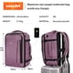 thumbnail image 3 of Mochila de viaje ECOHUB Spirit Airlines Carry On 30L Rosa, 3 of 8