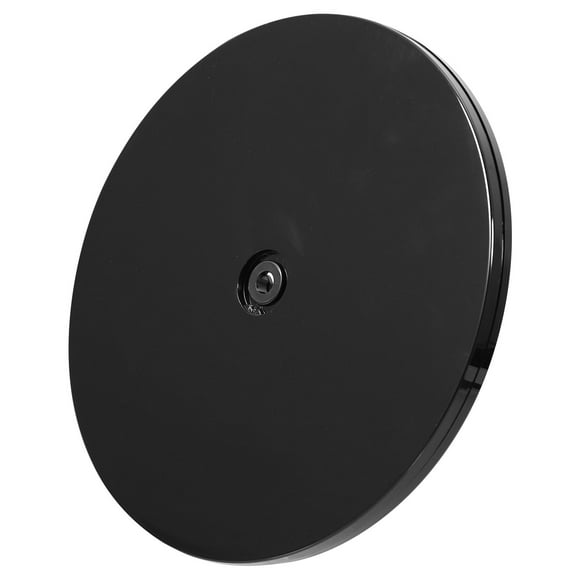 STRANDCHIC Rotating Cake Stand Turntable 360 Degree Rotation Black Plastic Simple Design for Home Baking Display