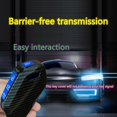 thumbnail image 7 of Key Fob Cover Compatible with Kia Telluride Sorento 5 Button ABS Plastic Silicone Keychain Case Holder Protector,Blue, 7 of 7