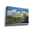 thumbnail image 2 of Epic Graffiti 'Christmas In the Rockies - Rocky Mountain National Park' by Darren White, Giclee Canvas Wall Art, 26"x18", 2 of 2
