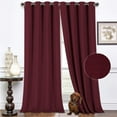 thumbnail image 3 of Shady Rest Asbury 52" x 45" Grommet Magnificent Soft Panel Red Multiple Sizes, 3 of 7