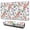 Pioneer Flower Floral-2, variant on Long Mouse Pads for Desk,Pioneer Flower Floral Print Pattern Desk Mats on Top Of Desks, Desk Mouse Pad Extra Large with 3mm Non-Slip Base and Stitched Edge for Gaming,Office,Work,Home 31.5"x11.8"