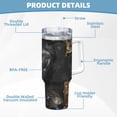 thumbnail image 5 of Pofeuu Gothic Raven Portrait Print 40oz Ice Bully With Handle And Straw Stainless Steel Vacuum Insulated Cup And 2 In 1 Straw Lid, 5 of 8