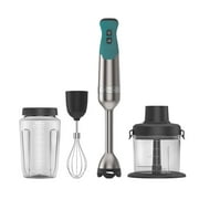 مجموعة خلاط غمر Vitamix بخمس سرعات مع ملحقات (4 قطع) باللون الزمردي