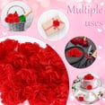 thumbnail image 7 of 100 Pcs Marigold Flower Head, Artificial Marigold Flowers Halloween Flower Day of The Dead Decoration for Diwali Indian Decor DIY Wreath Garland Craft (2 Inch, Red), 7 of 7
