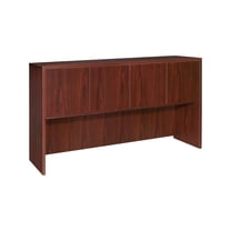 Lorell, LLR69383, Essentials Hutch with Doors, 1 Each