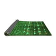 thumbnail image 2 of Ahgly Company Indoor Square Oriental Green Industrial Area Rugs, 7' Square, 2 of 4