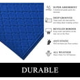 thumbnail image 7 of A1HC Indoor Outdoor Mat, Front and Back Entrance Welcome Mats, Large Front Door Patio Mats 24x36 Inches, Non-Slip Easy Clean Entrance Washable Large Size Doormats, Blue, 7 of 7