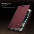 thumbnail image 3 of iPhone 8 Plus Wallet Case, iPhone 7 Plus Case,Shockproof Premium Leather Magnetic Flip Folio Stand Protective Cover For Apple iPhone 8 Plus/7 Plus 5.5 inch,Red, 3 of 8