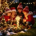 thumbnail image 2 of Lighted Bethlehem Star of Faith Stake Light,LED Glowing Twisted Body Ground Lamp, Waterproof Outdoor Christmas Pathway Marker Light for Lawn Garden Yard Patio Holiday Xmas Decor, 2 of 5