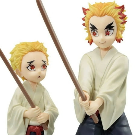 Demon Slayer Kyojuro and Senjuro Immortal Ties Statue
