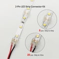 thumbnail image 3 of Kit de conectores para tiras LED Biantie La de 2 pines, 8 mm, 5-24 V, paquete de 25, 3 of 5
