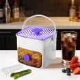thumbnail image 2 of MKHSQHDG Today's Deals Portable Ice Maker for Freezer with Ice Compact Countertop Design & Storage Drawer | for Home Household & Outdoor Use, 2 of 9
