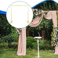 thumbnail image 1 of Voxware Arche de Mariage Carrée Arche de Ballons Cadre en Fer Support de Fond en Métal Réutilisable Accessoires Robustes et Stables Assemblage Facile Adapté pour Douche Nuptiale Cérémonie de Mariage Anniversaire 250cmx250cm, 1 of 8