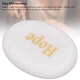 thumbnail image 4 of Engraved Encouragement Stone Polished Marble Precise Lettering Long Lasting Color Comfortable to Touch Suitable for Living Room Bathroom Aquarium Gifting, 4 of 7