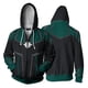 thumbnail image 2 of Disfraz de capitán Marvel Carol Danvers para hombre y mujer, Sudadera con capucha de Anime, chaqueta de Halloween, Top, 2 of 5