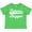 Apple Green, variant on Baseball Future Slugger Boys or Girls Toddler T-Shirt