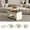 Off-White, variant on Manxile Rustic Brown Lift Top Coffee Table, 4 in 1 Multi-Function Convertible Coffee Table with Hidden Storage, Farmhouse Coffee Table for Living Room