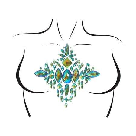 Leg Avenue Ocean Adhesive Body Jewels Sticker