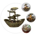 thumbnail image 5 of Creative Desktop Running Water Layout Lotus Leaf Ingot Water Fountain Ornament, 5 of 5