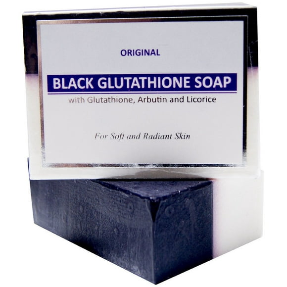 New Glutathione & Arbutin/Licorice Black & White Soap 120g Brightening Beauty Bar