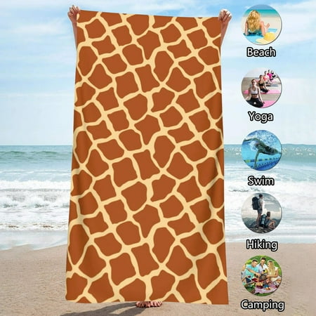 

PhoneSoap Beach Towel Quick Dry Super Absorbent Lightweight Towels Blanket Mask Printing F